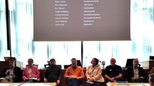 Debattpanel med 7 politiker