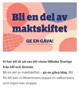 Bli en del av maktskiftet